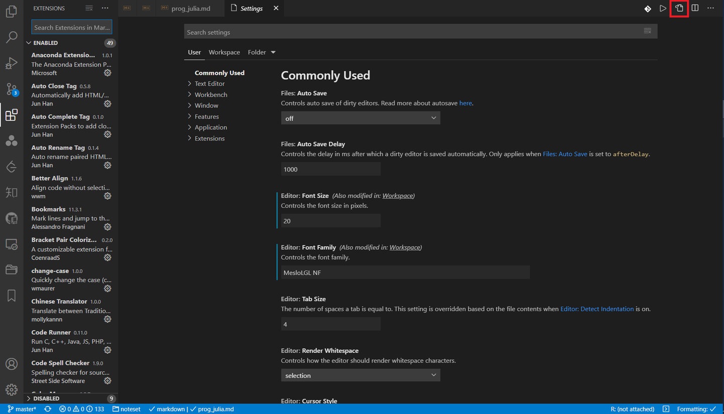  r vscode jupyterlab 
