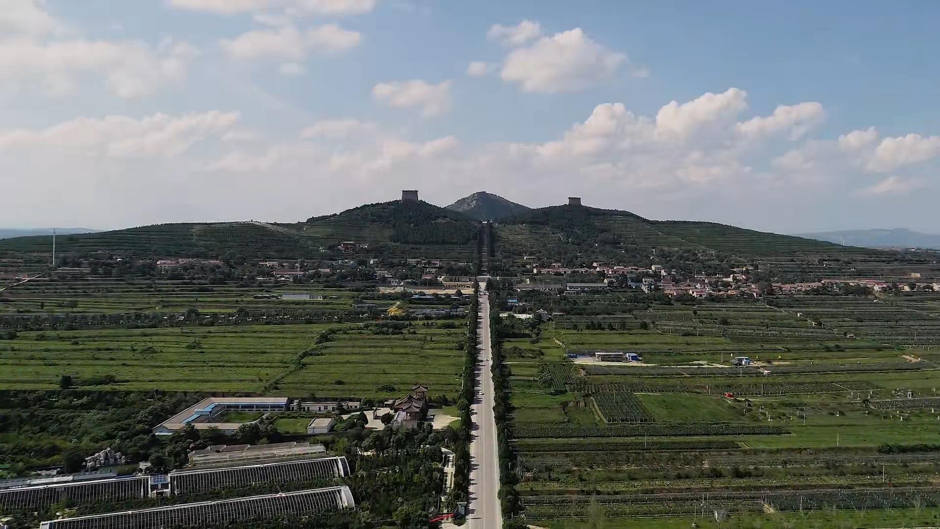 图说西安行三唐乾陵之陵山地宫的入口