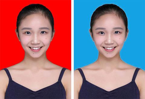 圆脸广告人超级实用!证件照底色更换小技巧,只需2分钟省时还省钱!