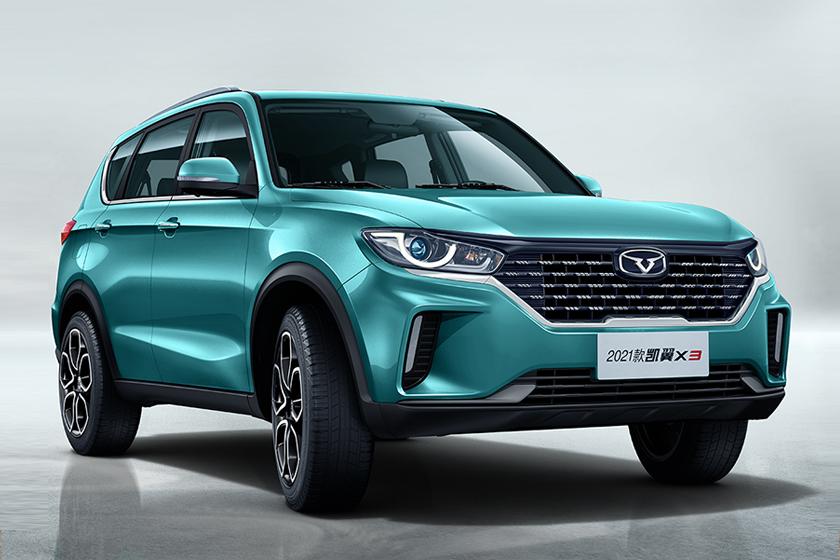 全新15tcvt组合2021款凯翼x3售689万元起