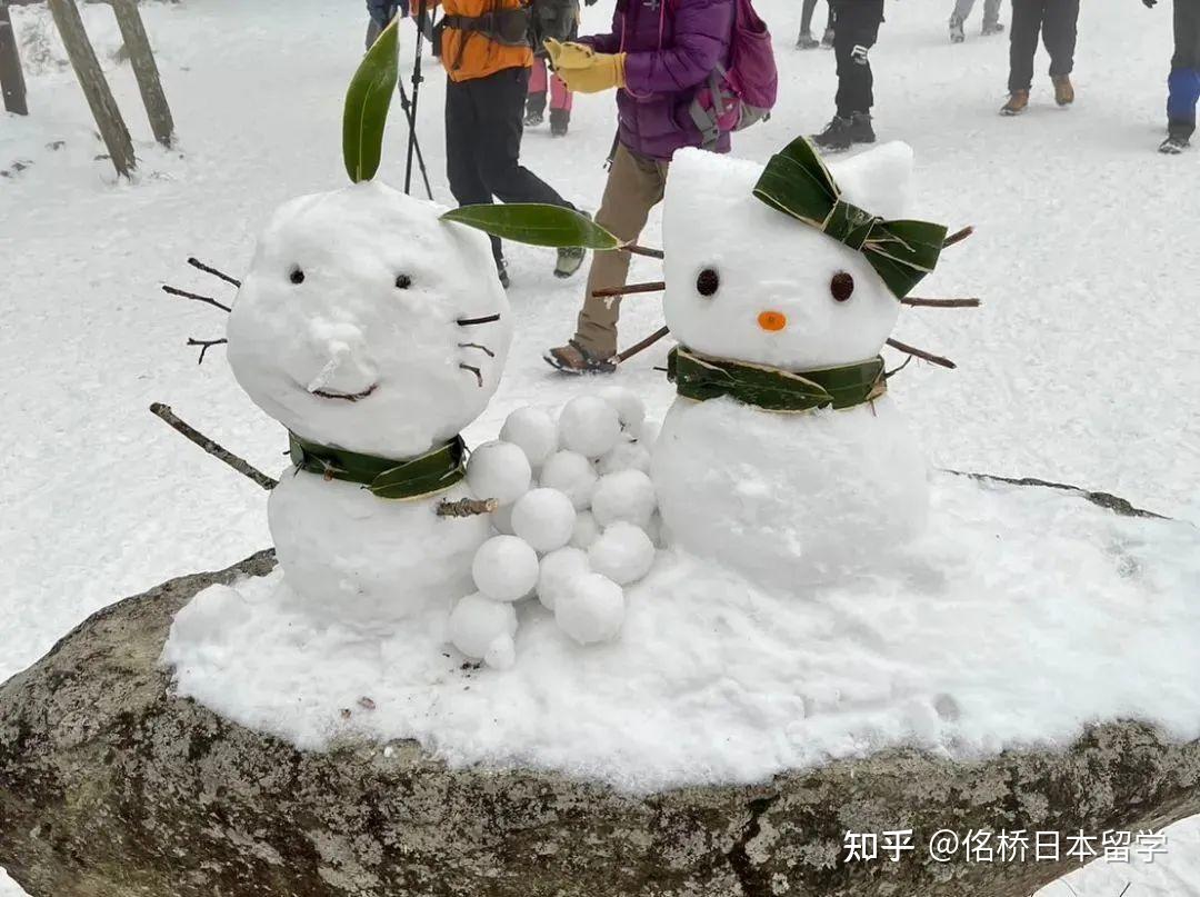 被朋友圈的雪人疯狂刷屏一起来看看日本人堆雪人的脑洞有多大