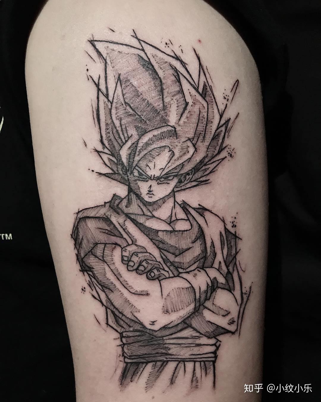 七龙珠的纹身一直都是会动的