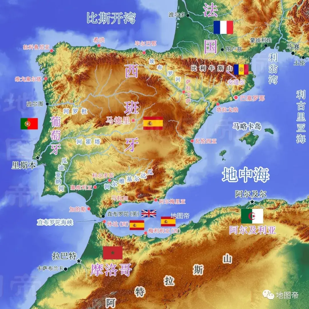 Carte géographique - Portugal - 2,000 x 2,928 Pixel - 1.34 MB ...