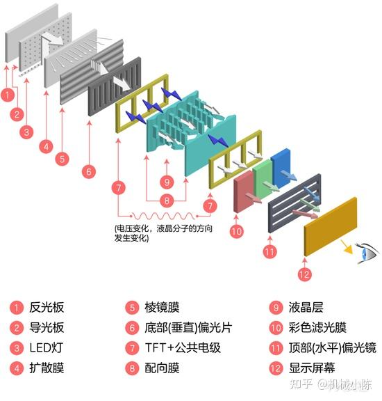 一起来看看LCD和OLED屏幕的实现原理 - 知乎
