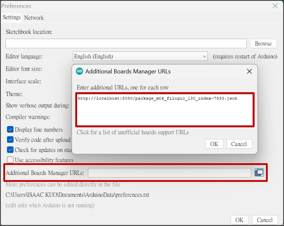 Mediatek filogic 130 arduino sdk 