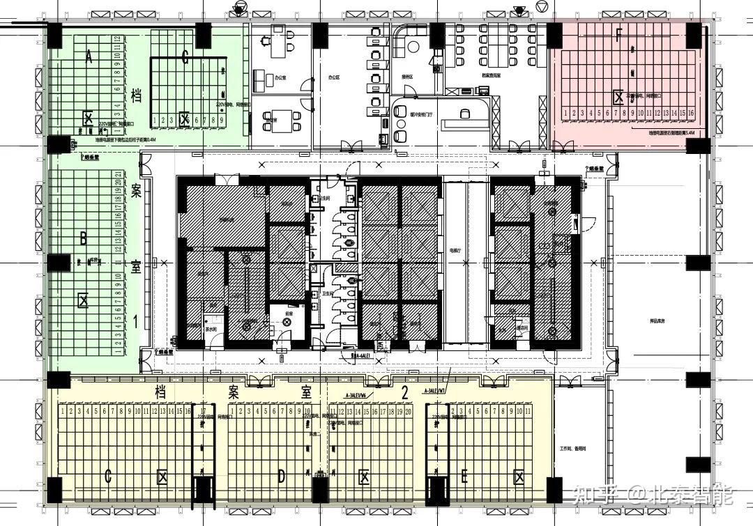 北泰智能顺利完成北京某银行档案库室建设