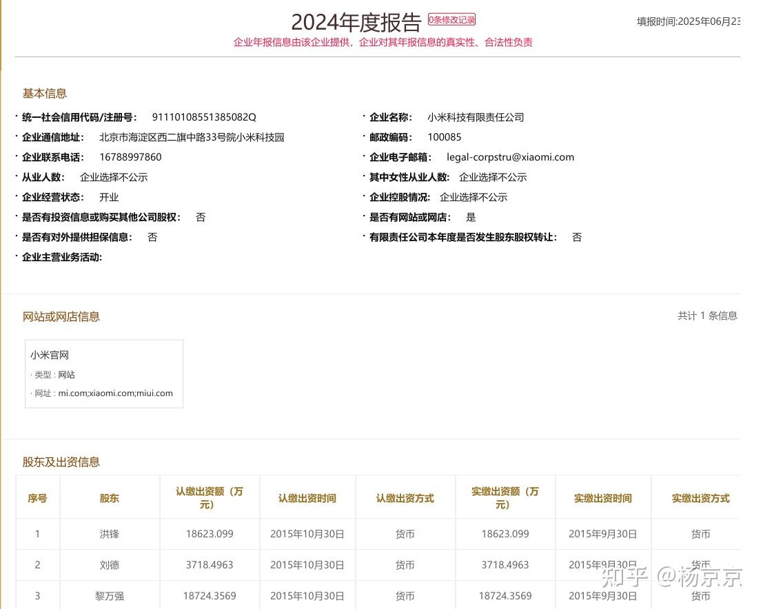 企业工商年报 - 知乎