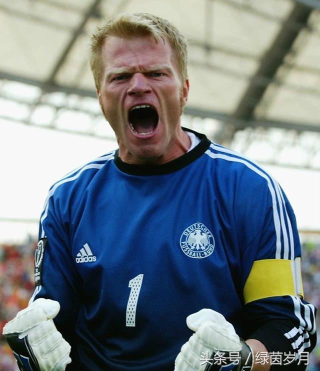 奥利弗·卡恩(2008年9月退役)卡恩,你只需要记住四个词——金发,怒吼