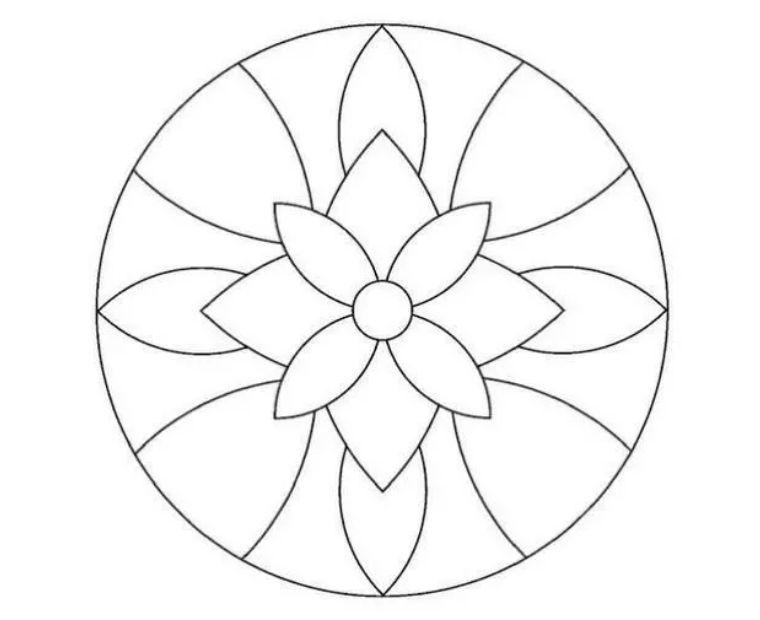 曼陀罗与禅绕画的结合禅陀罗