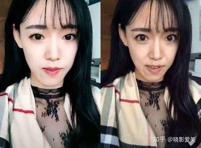 美颜前后对比相差太大三个点帮助你提高真实颜值让你成为美颜相机里的