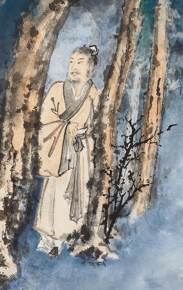 两幅张大千泼彩画代表作估价近7000万最终流拍