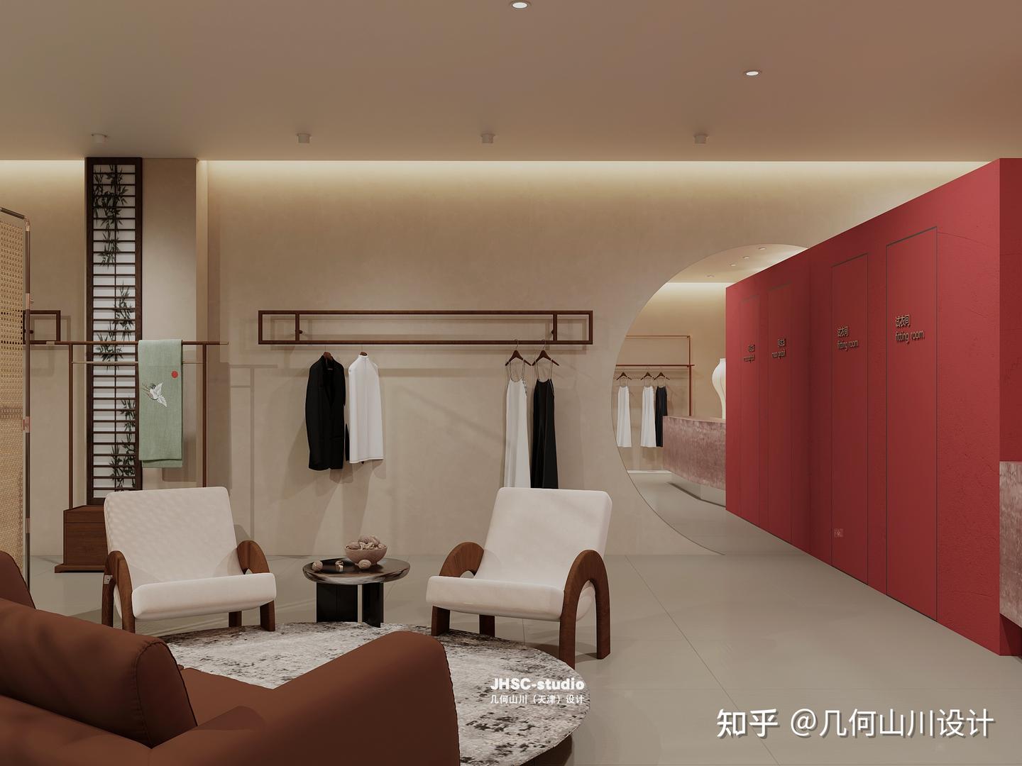 案例分享|新中式遇上极简,氛围感直接拉满! - 知乎