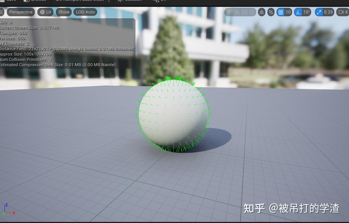 [UE4/UE5][Shader] vertex normal WS的理解 - 知乎