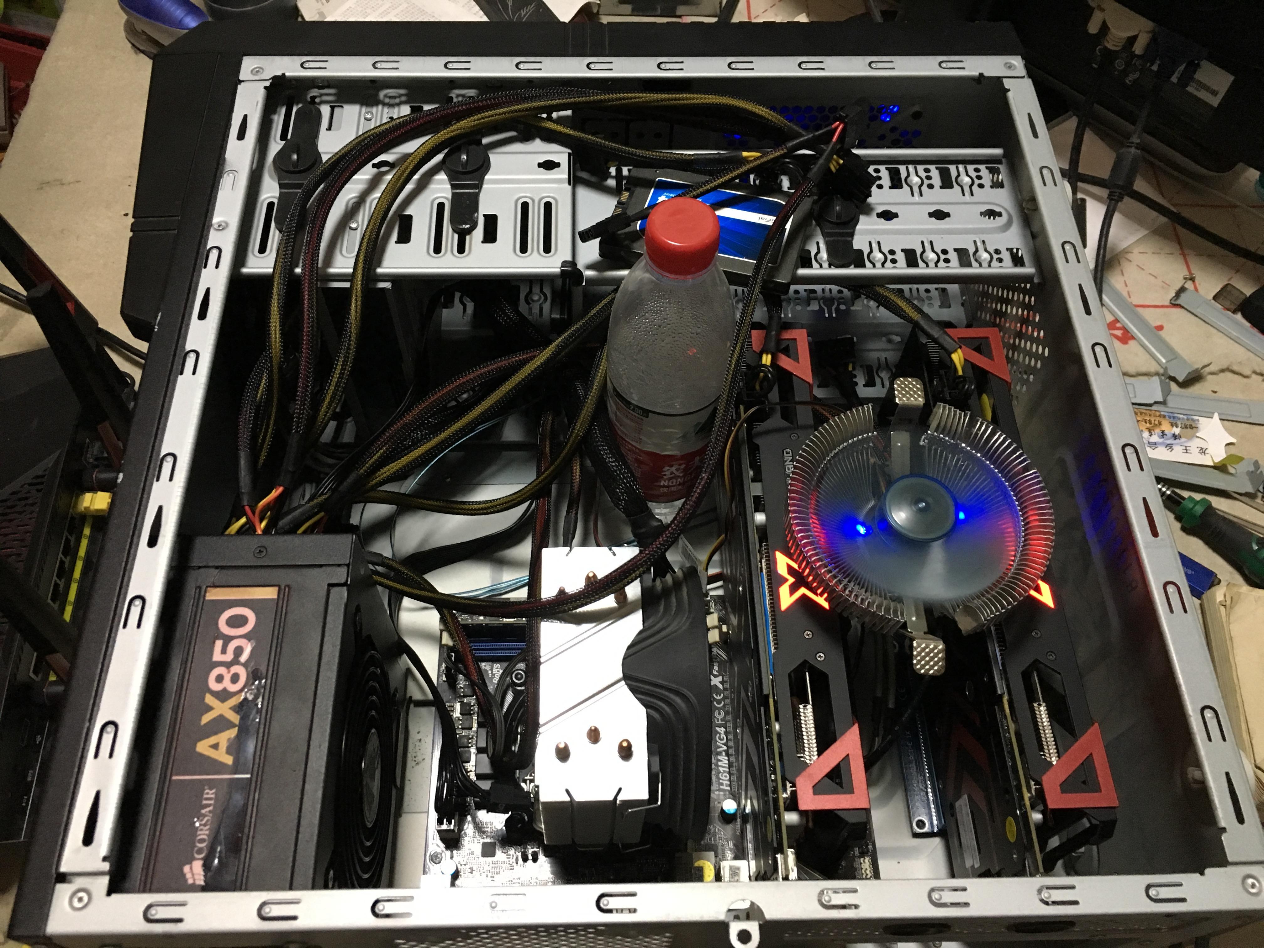 双卡470矿机组装纪事