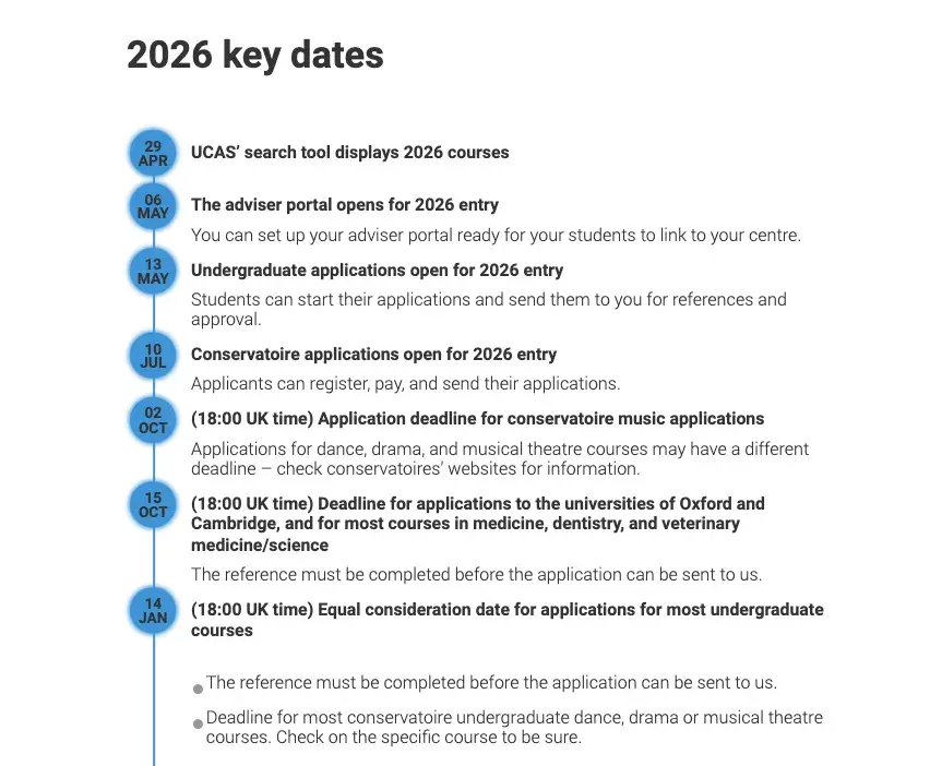 速进！UCAS官宣2026英本时间轴，并有三大变动！ 知乎