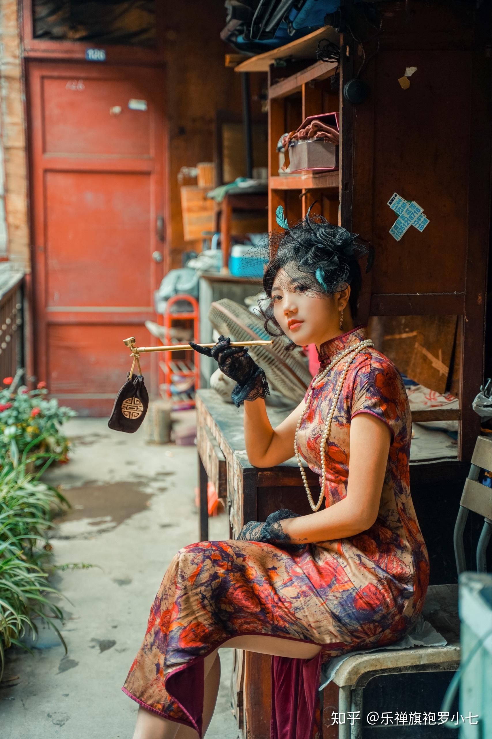 成都旗袍定制|民国风旗袍写真——乱世の佳人