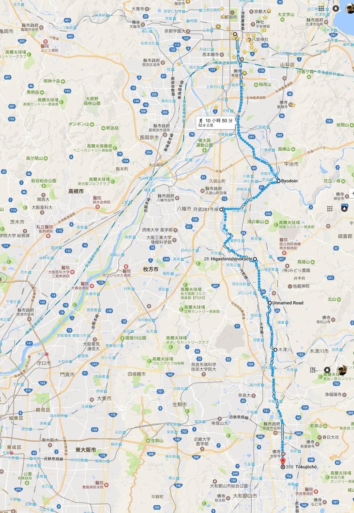 京都鸭川地图图片