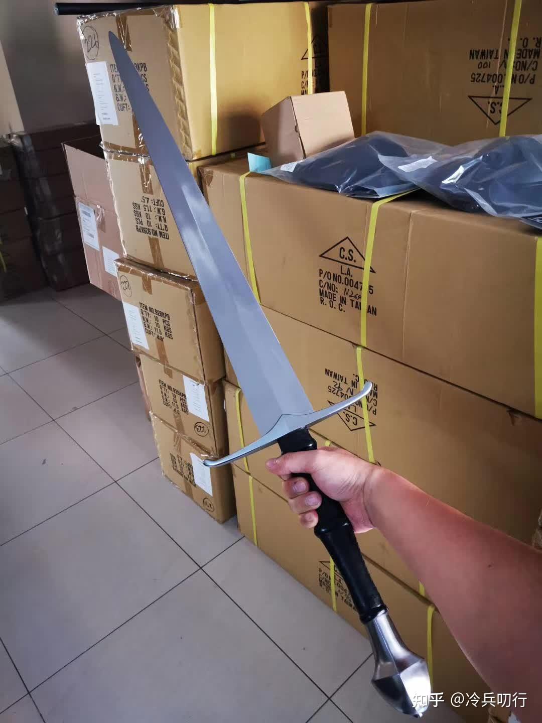 cold steel 冷钢 88hs 意大利产竞技斩剑 competition cutting sword