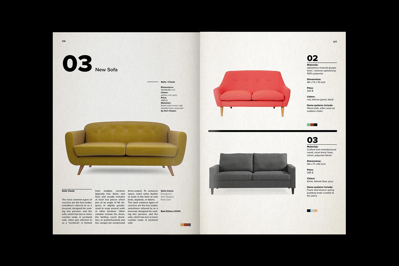 themoldus家具产品宣传册设计