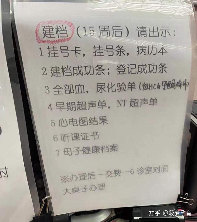 4)按預約日期去醫院做b超檢查,b超見胎心胎芽,攜帶母子健康手冊和b超