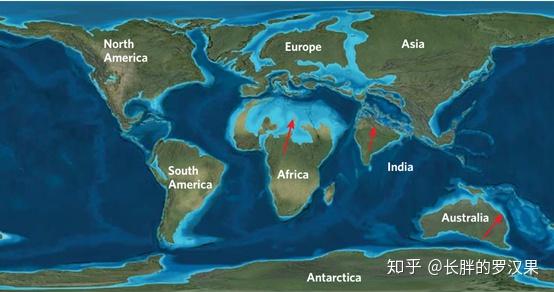 地球的表面一直在变化,逐渐形成了我们今天看到的大陆和板块边界