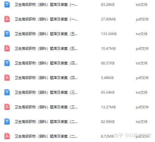 2025年卫生正高、副高职称考试题库来了,每科都详细解析 - 知乎