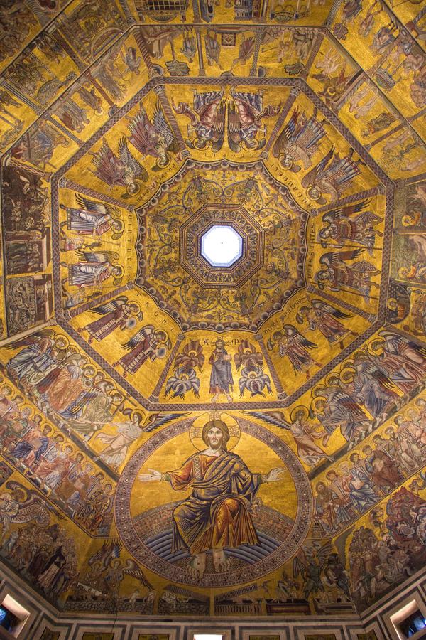 佛罗伦萨 圣乔瓦尼洗礼堂 13世纪穹顶马赛克 五圈 最后的审判 创世纪 旧约 耶稣与施洗圣约翰生平 知乎