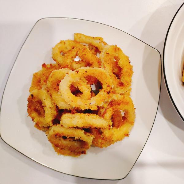 香喷喷炸鱿鱼圈