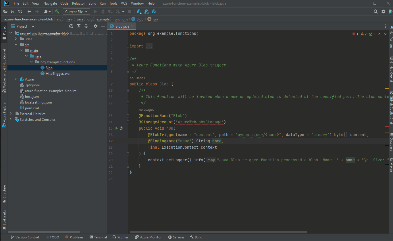 Java on Azure Tooling的更新 – 2023年11月：引入智能代码辅助支持，包括代码自动补全、代码导航和代码修复资源连接，以 ...