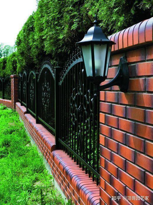 30款简单好看的庭院铁艺栏杆围墙做法分享快来抄作业