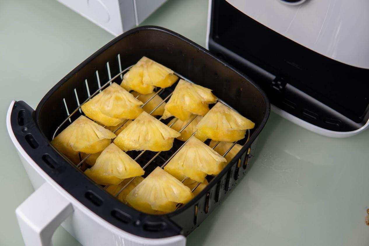 菠萝干空气炸锅图片