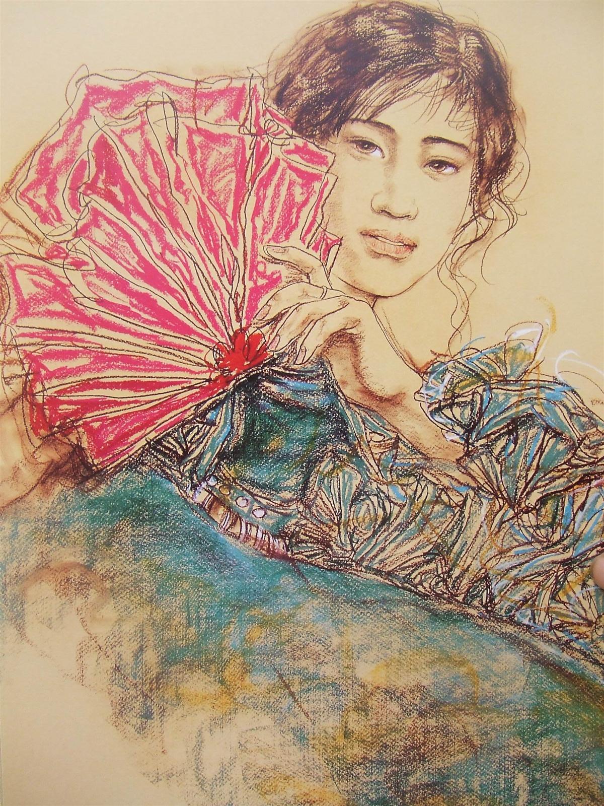 蔡玉水速写作品欣赏