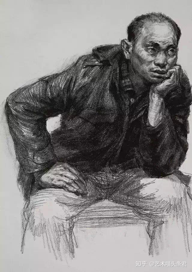 中央美术学院素描头像高分卷