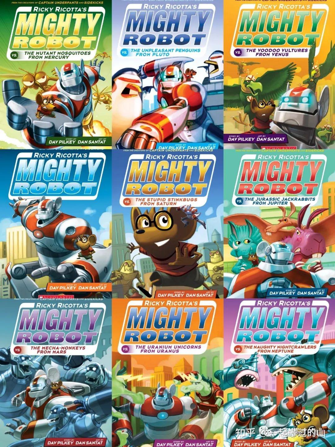 Rickey Ricotta Ricky Ricottas Mighty Robot Series 1-9 - Dav Pilkey 有声书+电子书 - 知乎