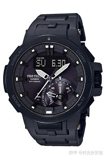 卡西欧手表攻略 卡西欧pro trek系列,部分表款图鉴 - 智能led感应手表