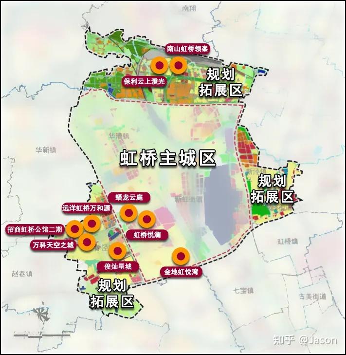 还有在建的万科天空之城商业体和徐泾北城商业广场,购物选择丰富多样