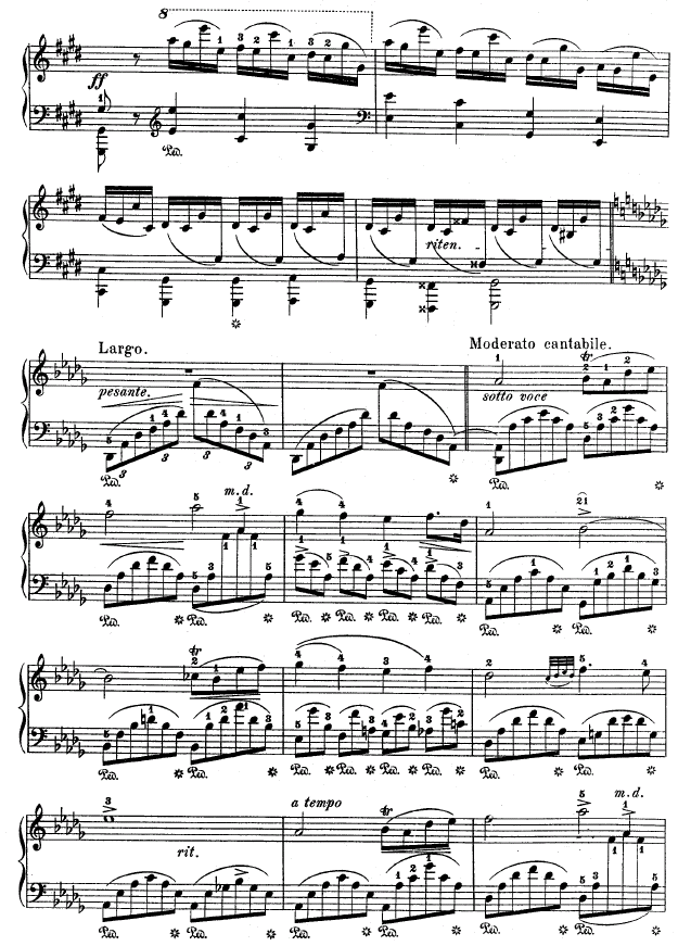 音乐欣赏肖邦幻想即兴曲