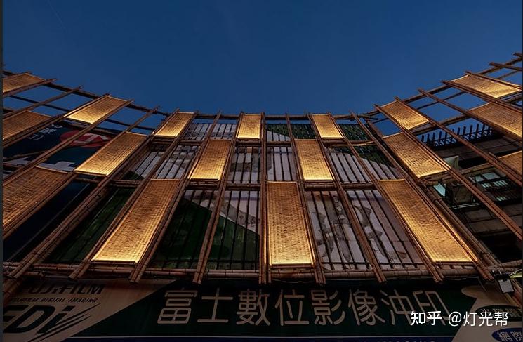灯光造就环形竹结构的诗意之美！ - 知乎