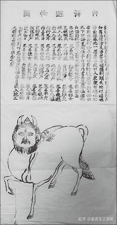 白泽特辑【三】「白泽图」的相关概况 - 知乎