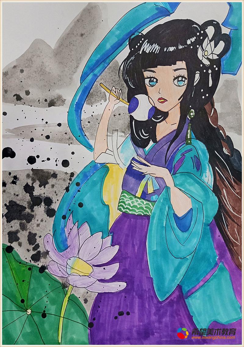 创意绘画,心灵告白-希望美术教育学生作品点评