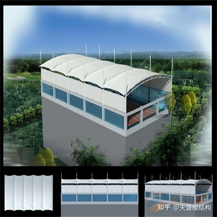 PTFE建筑膜结构设计 - 知乎