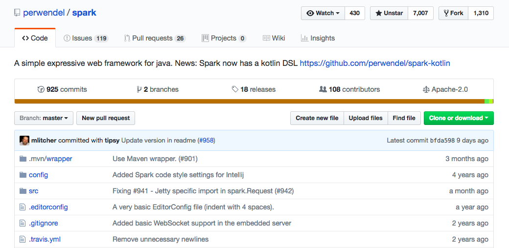  web spark 