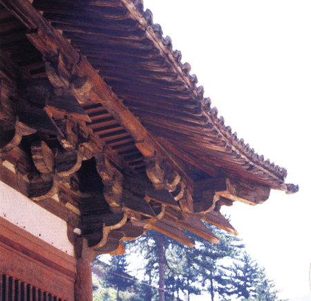 盛唐气度斗拱之美山西五台山佛光寺大殿