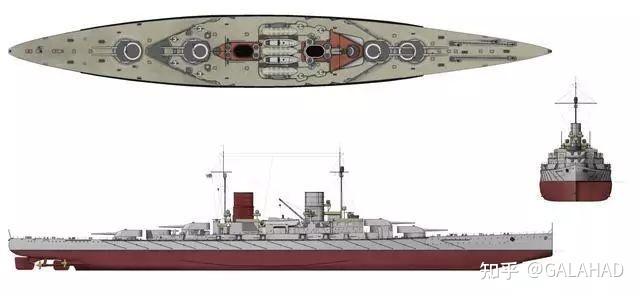 德弗林格尔级是d国海军全新设计的战列巡洋舰.