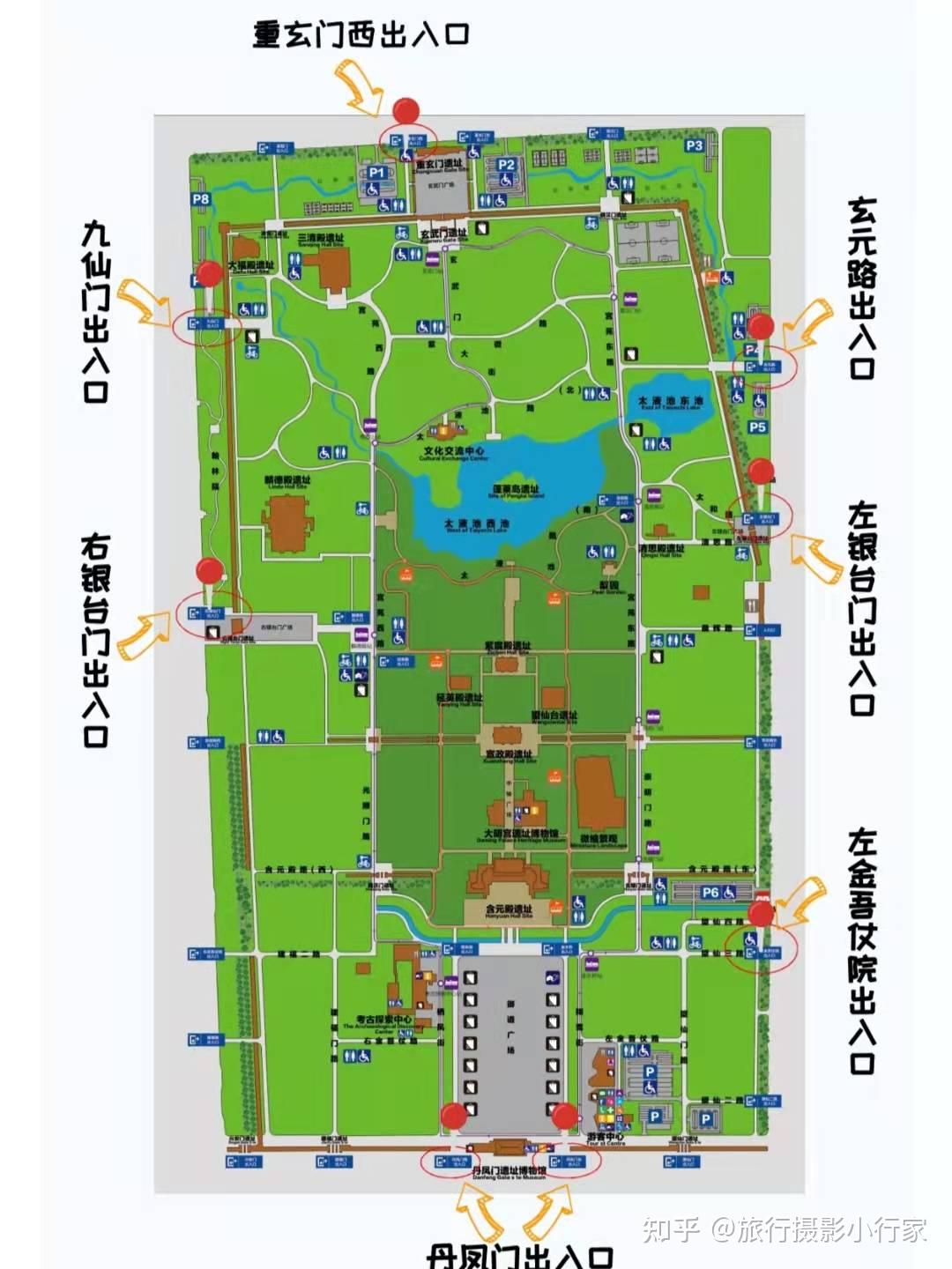 大明宫地图图片