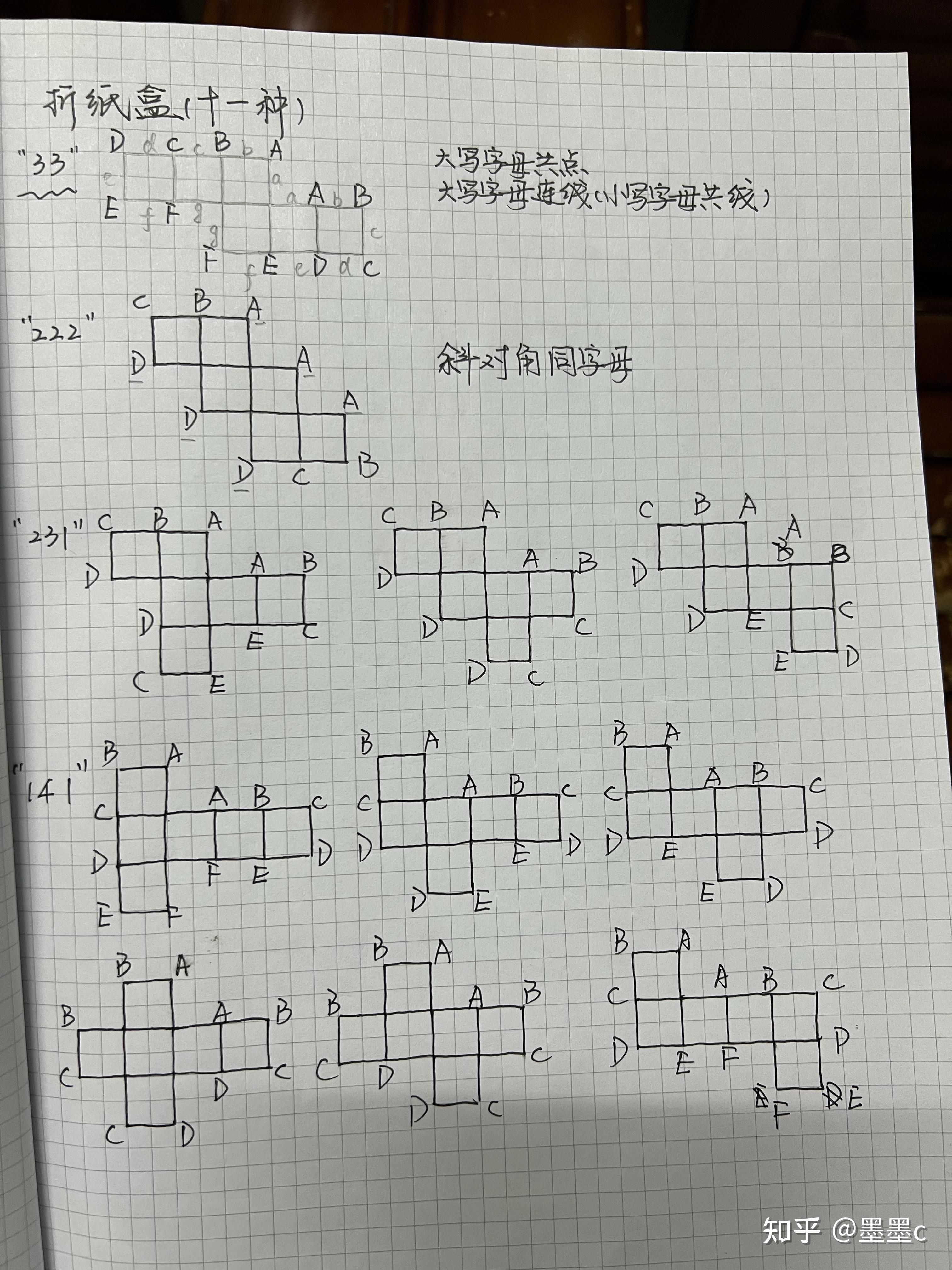 图形推理折纸图片