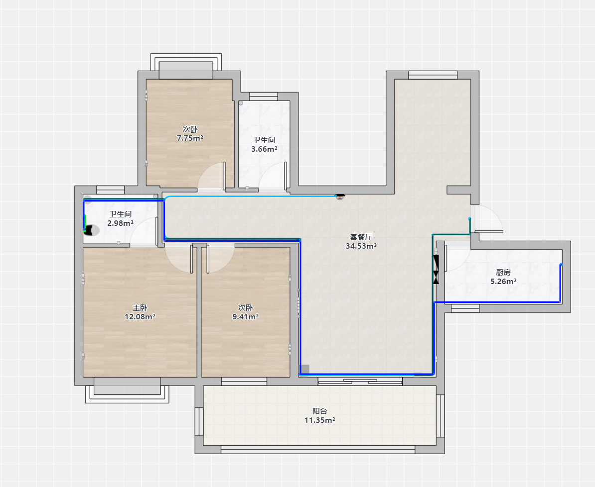 家庭装修,第一部通常就是管道铺设,管道直接分为强电,弱电,水路.