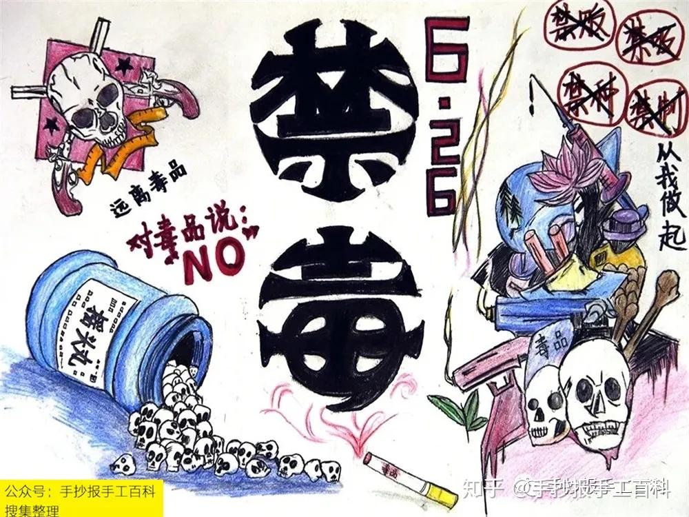 禁毒绘画作品合集 - 知乎