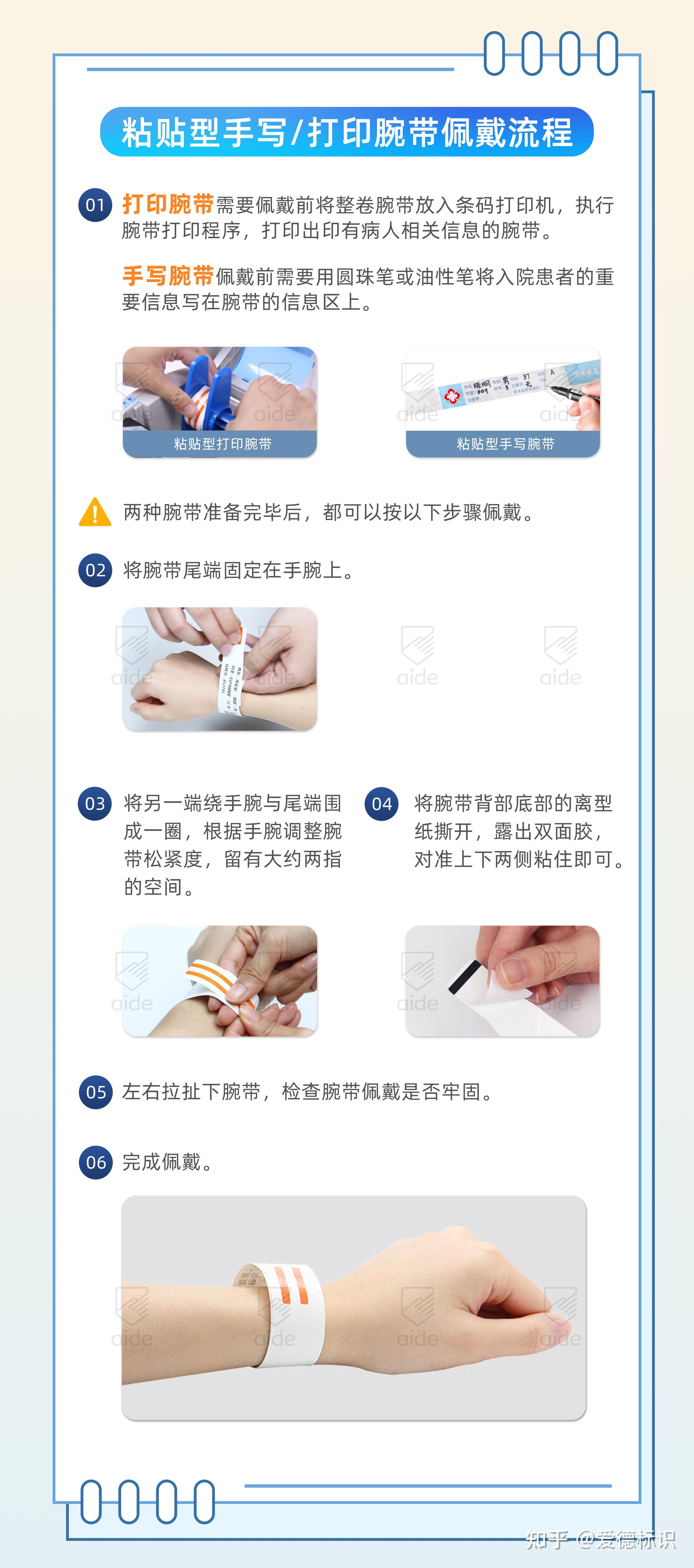 病人腕带颜色护理级别图片