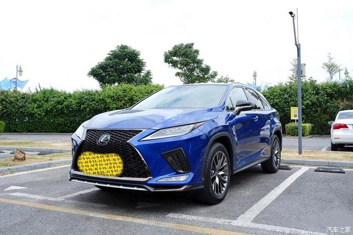 2020款雷克薩斯rx300fsport火焰藍提車詳細用車分享